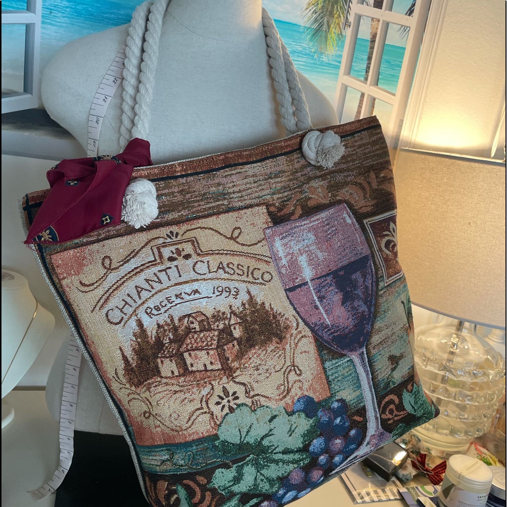 Brand New Classy Tote From Wine Country